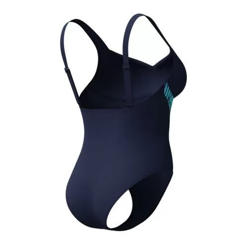 Speedo Printed Lunaelustre 1pc Swimwear Female Adult - Indigo Glow