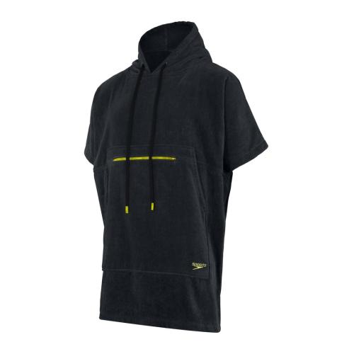 Preview: Speedo Towel Swim Poncho Towels - Black/Hyper Yel
