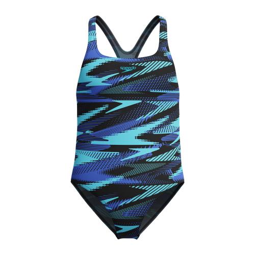 Preview: Speedo HyperBoom Allover Medalist Swimwear Female Junior/Kids - Cobalt Pop
