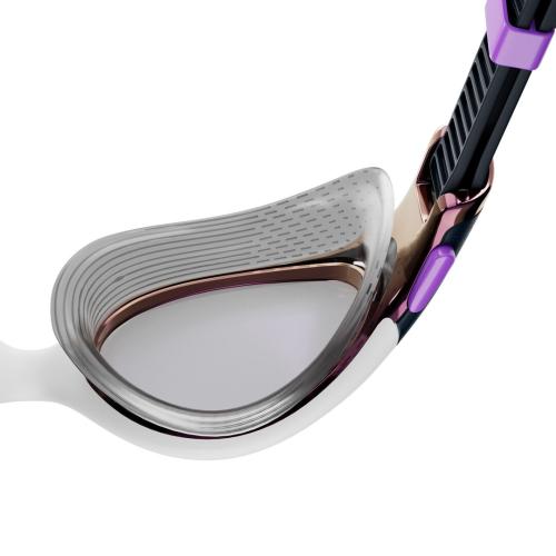 Preview: Speedo Biofuse 2.0 Wo Mirror Goggles Unisex Adult - White/True Navy