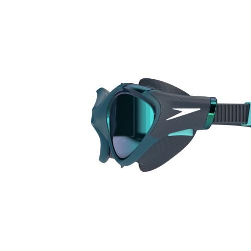 Preview: Speedo Biofuse 2.0 Women's Mirror Goggles Female Adult - DARK TEAL / COBALT / EMERALD MIRROR