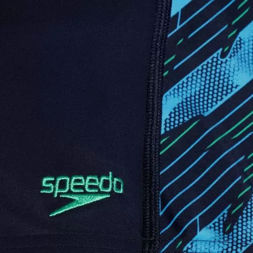 Speedo HyperBoom Panel Aquashort Swimwear Male Junior/Kids - True Navy / Har