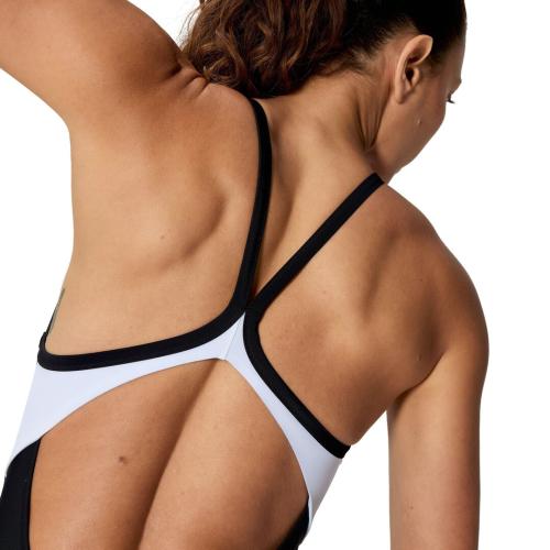Preview: Speedo Solid Racerback 1pc Swimwear Female Adult - Anthracite/White