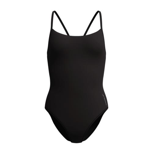 Speedo Solid Racerback 1pc Swimwear Female Adult - Anthracite/White