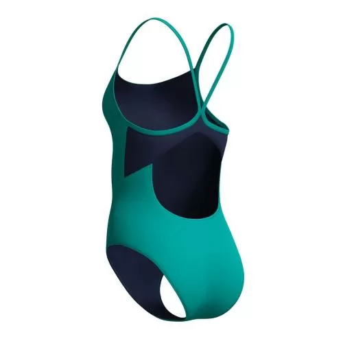 Speedo Solid Racerback 1pc Swimwear Female Adult - Peacock Teal/Peacoat