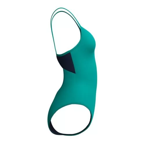 Speedo Solid Racerback 1pc Swimwear Female Adult - Peacock Teal/Peacoat
