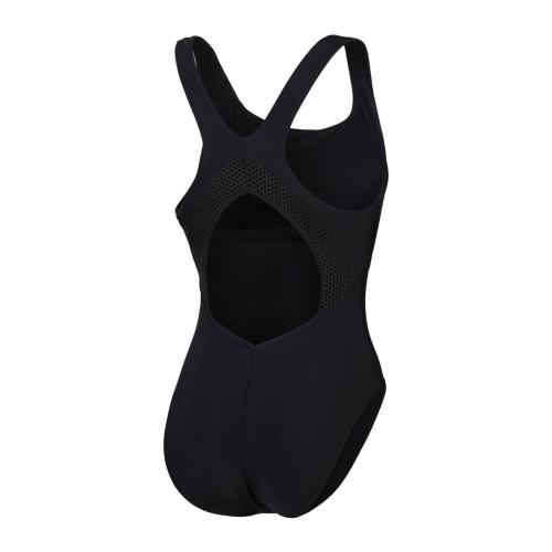 Preview: Speedo Solid Scoop with Mesh 1 Pc Swimwear Female Adult - Anthracite 19-4