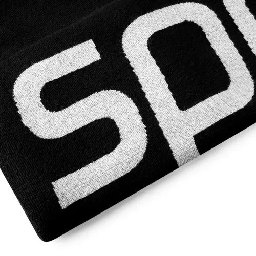 Speedo Logo towel Towels - Black/White