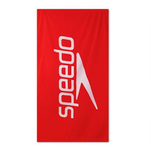 Preview: Speedo Logo towel Towels - Fed - red / White