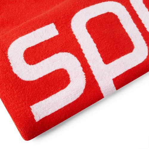 Preview: Speedo Logo towel Towels - Fed - red / White