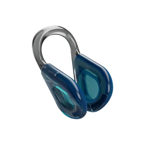 Preview: Speedo Biofuse Noseclip Accessories - Pool Blue/USA Charcoal