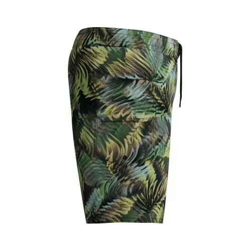 Speedo Print Lookout Boardshort 18" Watershorts Male Adult - Anthracite/Deep Olive