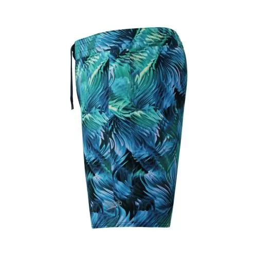 Speedo Print Lookout Boardshort 18" Watershorts Male Adult - Peacoat/Border Blue