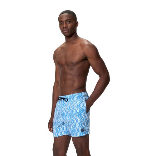 Preview: Speedo Print Redondo Edge Volley 16" Watershorts Male Adult - Periwinkle/White