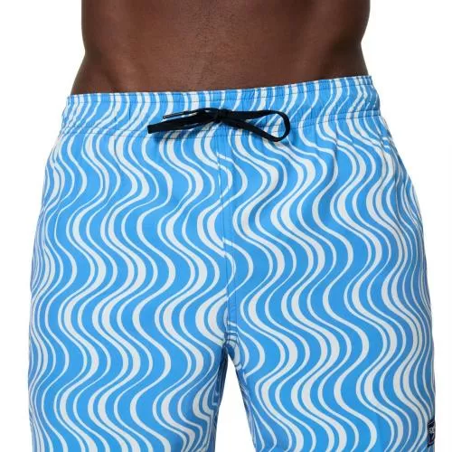 Speedo Print Redondo Edge Volley 16" Watershorts Male Adult - Periwinkle/White