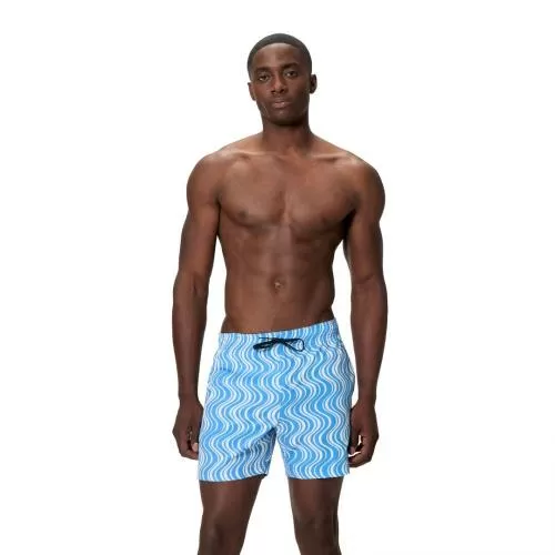 Speedo Print Redondo Edge Volley 16" Watershorts Male Adult - Periwinkle/White