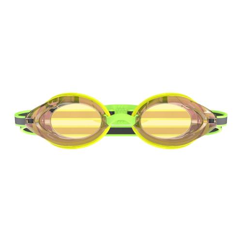 Preview: Speedo Vanquisher 3.0 Mirrored Goggles Adult - HYPER YELLOW/GREY/ABLAZE MIRROR