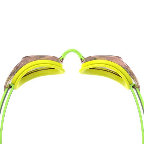 Preview: Speedo Vanquisher 3.0 Mirrored Goggles Adult - HYPER YELLOW/GREY/ABLAZE MIRROR