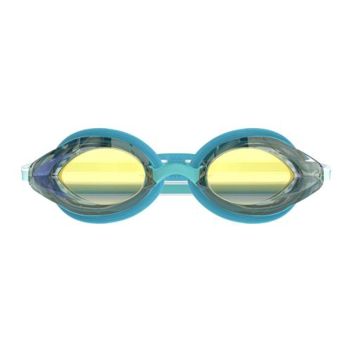 Preview: Speedo Vanquisher 3.0 Mirrored Goggles Adult - BACHELOR BUTTON/CELESTE/GOLD MIRROR