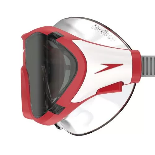 Speedo Biofuse 2.0 Mask Junior Goggles Junior - High Risk Red/Smoke