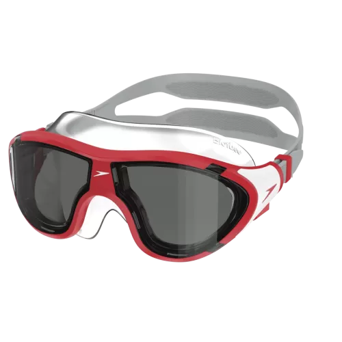 Speedo Biofuse 2.0 Mask Junior Goggles Junior - High Risk Red/Smoke