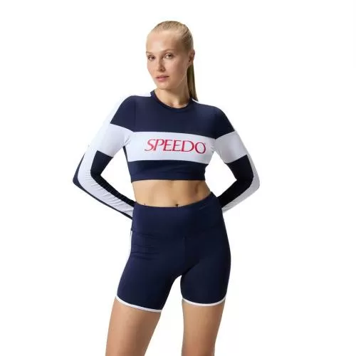 Speedo Solid Bound Swim Short Swimwear Female Adult - Peacoat