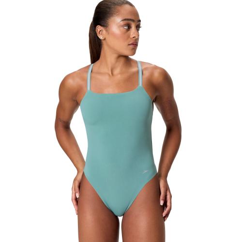 Preview: Speedo Active Back Swimwear Female Adult - Storm Green