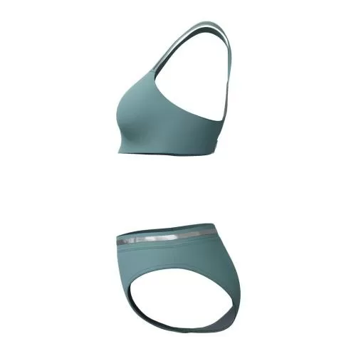 Speedo Performance 2pc Set Swimwear Female Adult - Storm Green