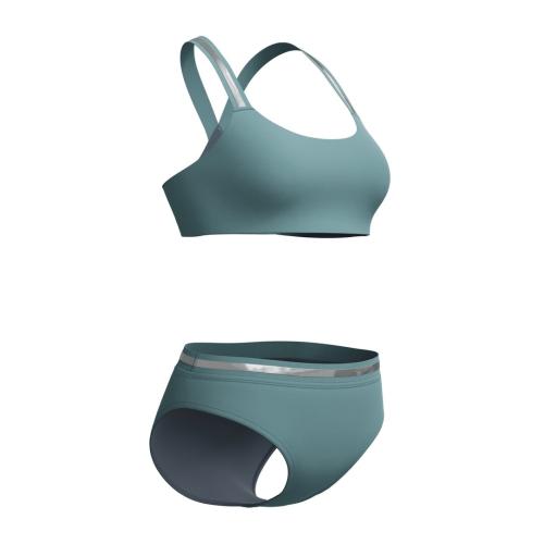 Speedo Performance 2pc Set Swimwear Female Adult - Storm Green