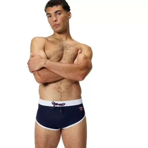 Speedo Jetstream Retro Logo Brief Swimwear Male Adult - Peacoat
