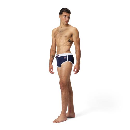 Preview: Speedo Jetstream Retro Logo Brief Swimwear Male Adult - Peacoat