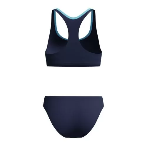 Speedo Placement Racerback 2pc Swimwear Female Adult - Peacoat/Angelic Blue