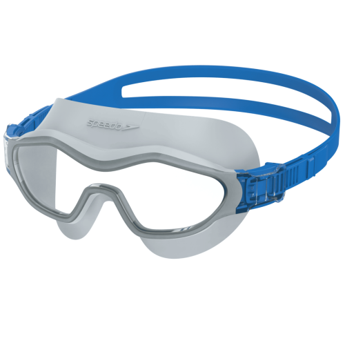 Speedo Hydrosity Swim Mask Goggles Adult - Light Cement / Clear