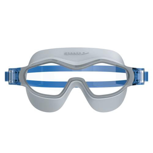Preview: Speedo Hydrosity Swim Mask Goggles Adult - Light Cement / Clear