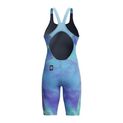 Speedo Fastskin HyperSpark Openback K Race Female Adult - Under Current/Sugar Blue