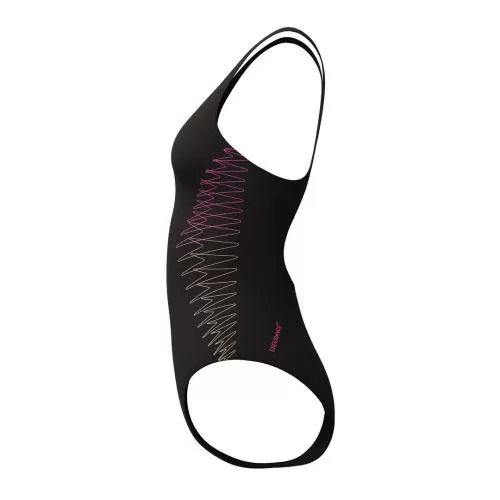 Speedo Placement Muscleback Swimwear Female Adult - Anthracite