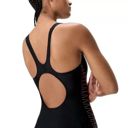Speedo Placement Muscleback Swimwear Female Adult - Anthracite
