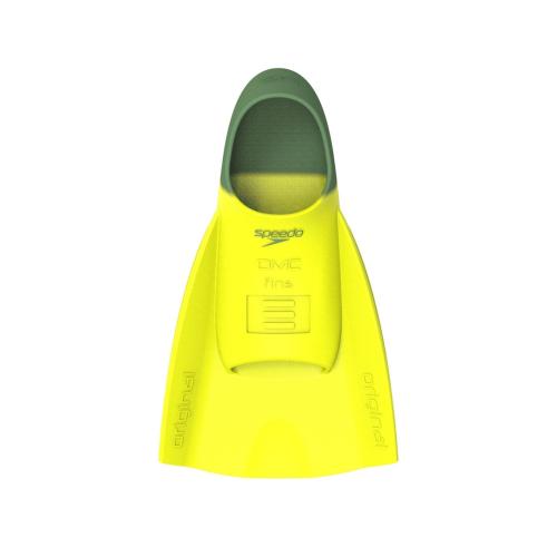 Preview: Speedo Dmc Original Fin Accessories - Hyper Yellow/ Olive