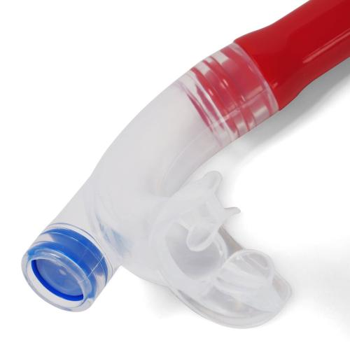 Preview: Speedo CENTRE SNORKEL Accessories - Fed Red/Blue Flam