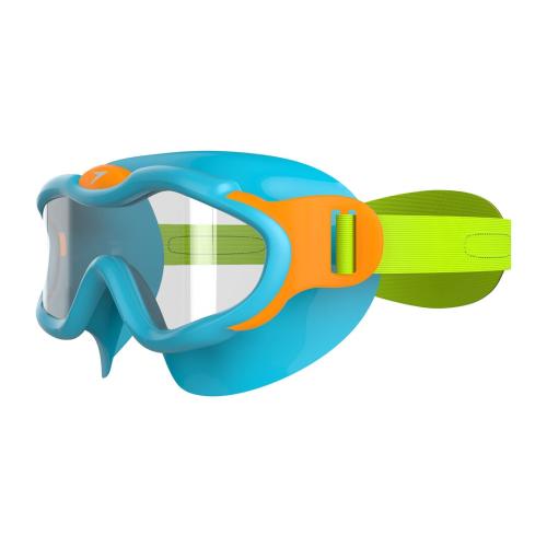 Preview: Speedo Biofuse Mask Infant Goggles Junior (0-6) - Azure Blue/Fluo G