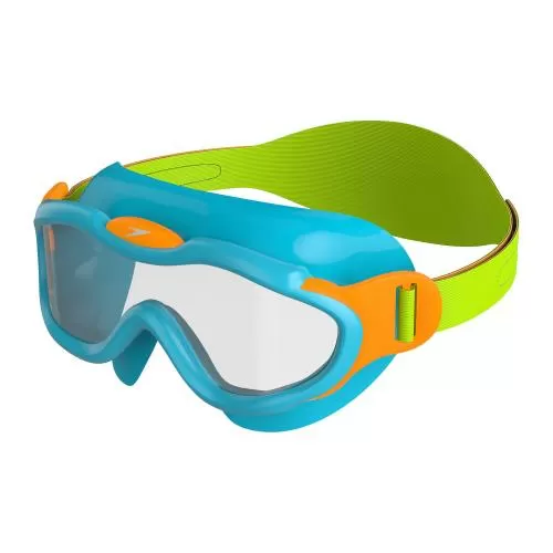 Speedo Biofuse Mask Infant Goggles Junior (0-6) - Azure Blue/Fluo G