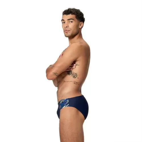 Speedo Medley Logo Brief 7cm Swimwear Male Adult - Peacoat/Deep Sapphire