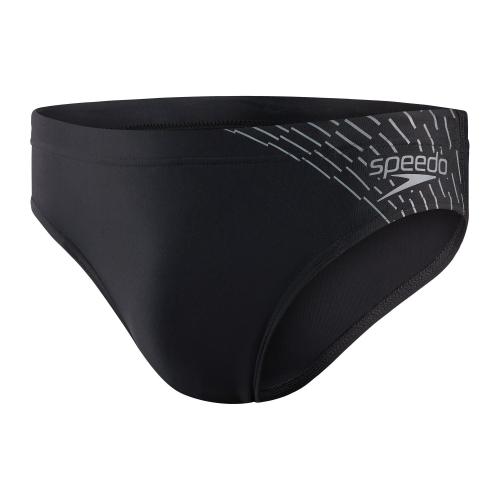 Preview: Speedo Medley Logo 7cm Brief Adult Male - Black/Ardesia