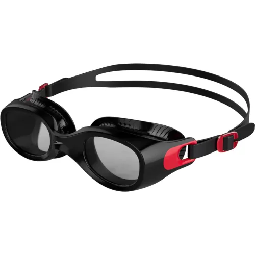 Speedo Futura Classic Goggles Adults - Black/Lava Red/Sm