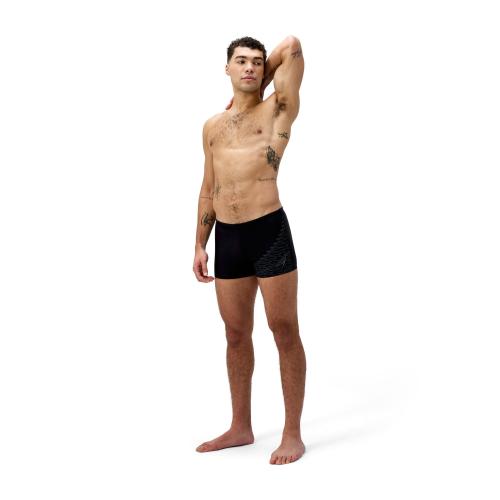 Preview: Speedo Medley Logo Aquashort Swimwear Male Adult - Black/Lead Grey