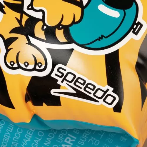 Speedo Learn to Swim Character Printe Unisex Infant/Toddler (0-6) - Aanadi Orange/Aqu