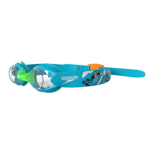 Preview: Speedo Infant Illusion Goggle Unisex Infant/Toddler (0-6) - Azure Blue/Fluo G