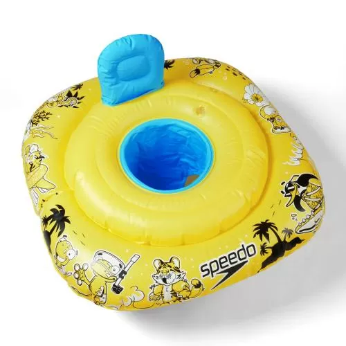Speedo Learn to Swim Character Swim S Unisex Infant/Toddler (0-6) - Bright Yellow/Bla