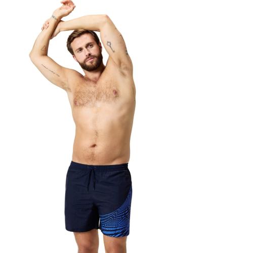 Preview: Speedo Medley Logo 16" Watershort Watershorts Male Adult - True Navy/Cobalt Pop
