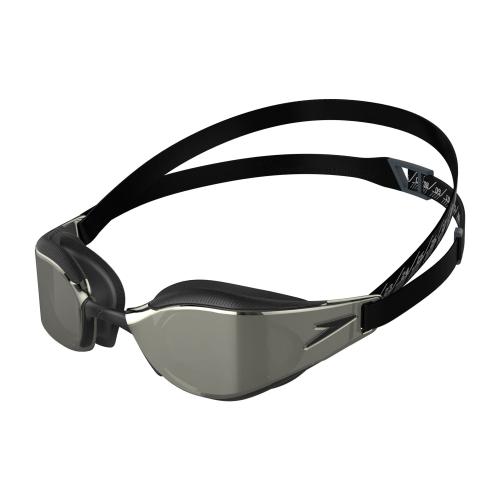 Preview: Speedo Fastskin Hyper Elite Mirror Goggles Adults - Black/Oxid Grey/C